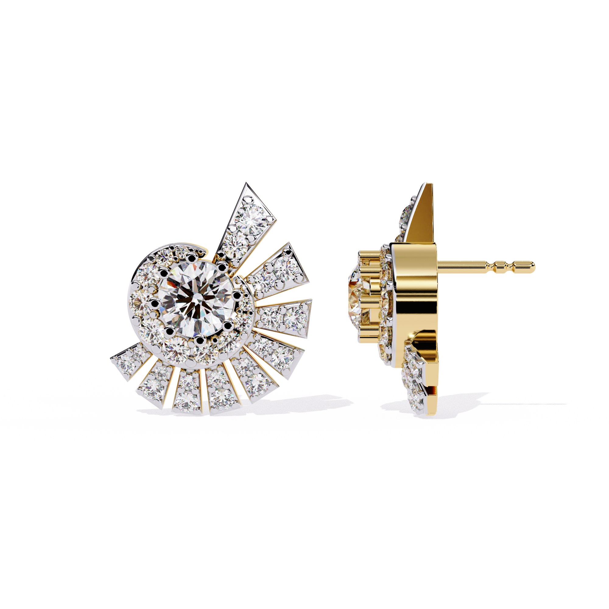 Charming Complexity Lab Diamond Studs