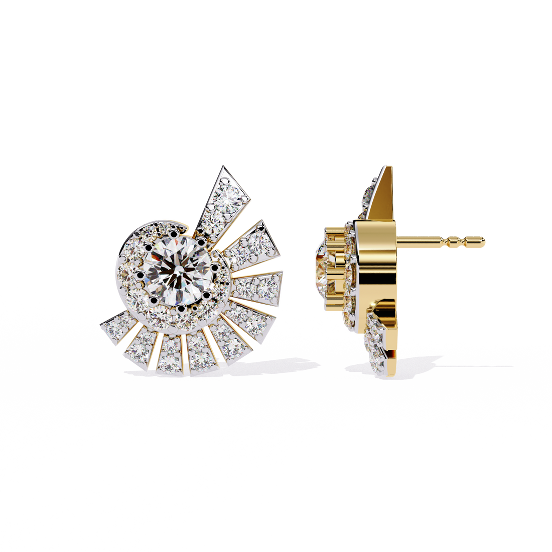 Charming Complexity Lab Diamond Studs