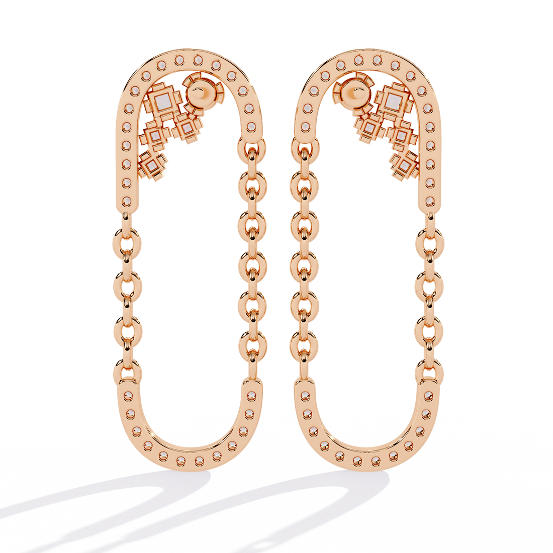 Minimal Wonder Lab Diamond Earrings