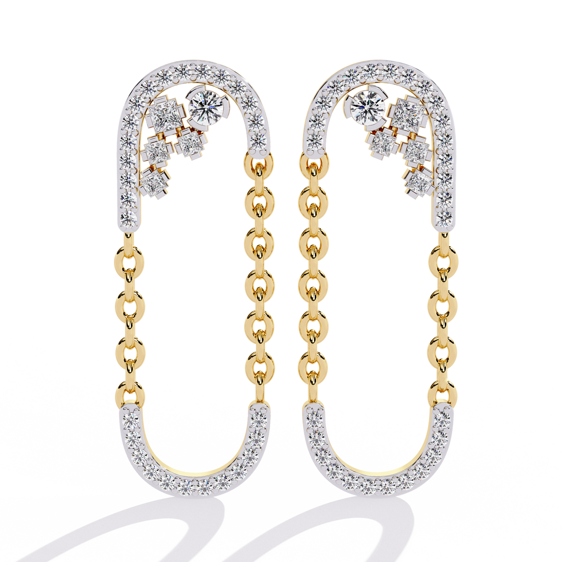 Minimal Wonder Lab Diamond Earrings