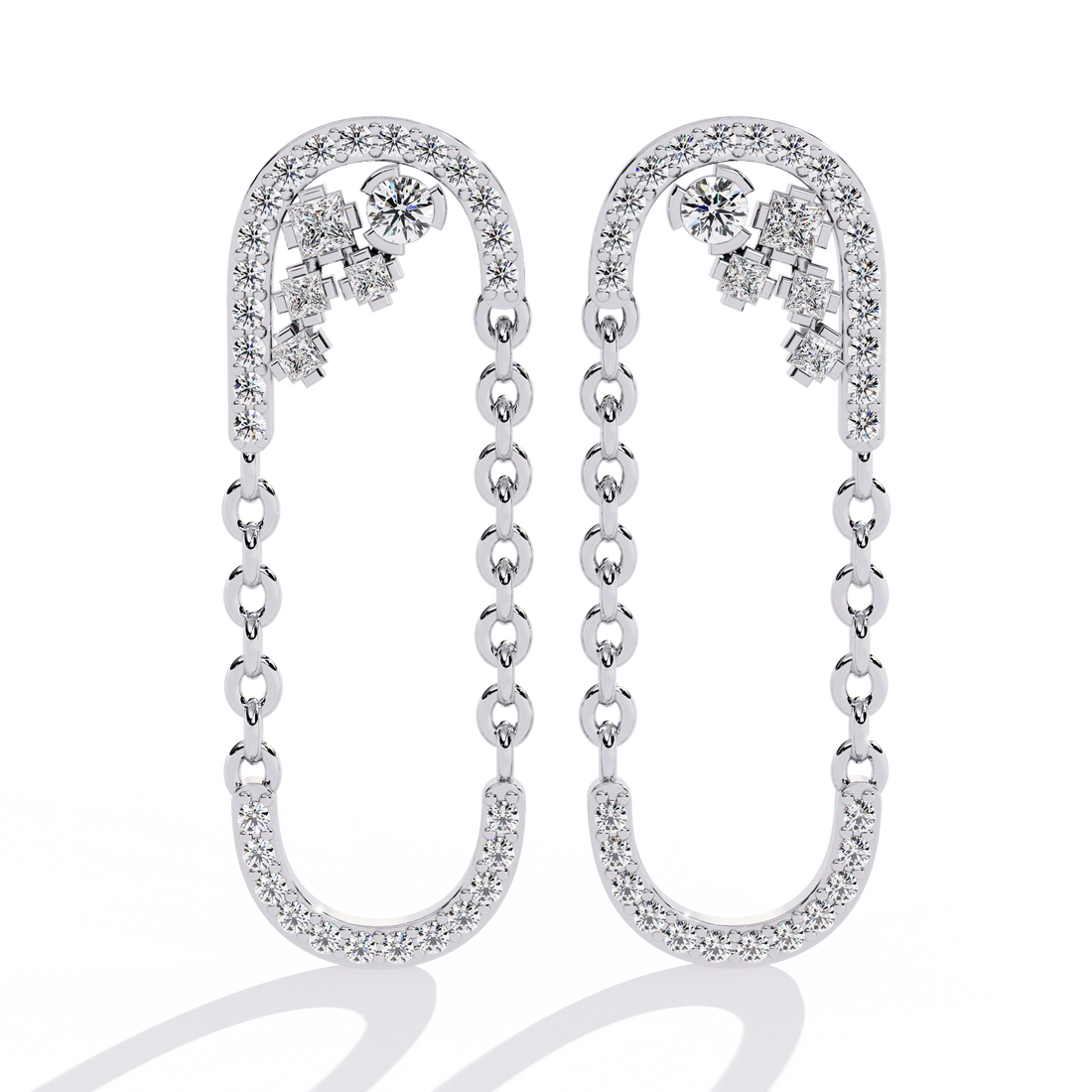 Minimal Wonder Lab Diamond Earrings