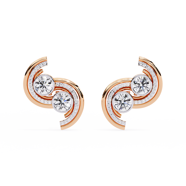 Modern Dainty Gold Earrings for Women