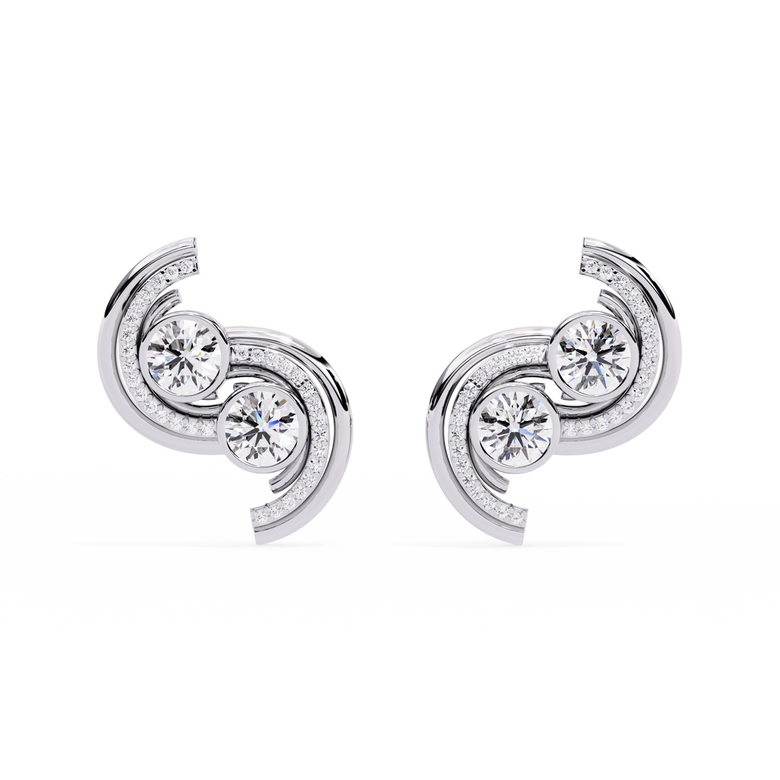 Modern Dainty Gold Earrings for Women