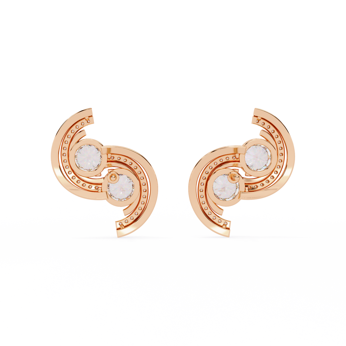Modern Dainty Gold Earrings for Women
