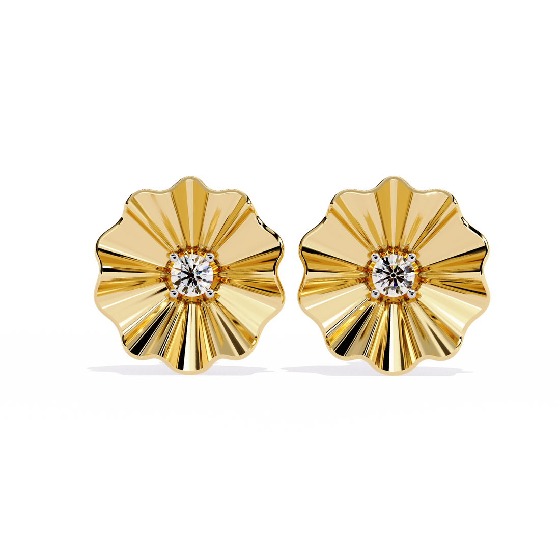 Blooming Lab Grown diamond studs