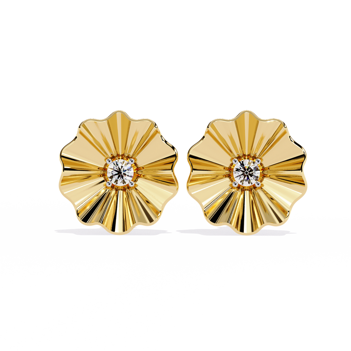 Blooming Lab Grown diamond studs