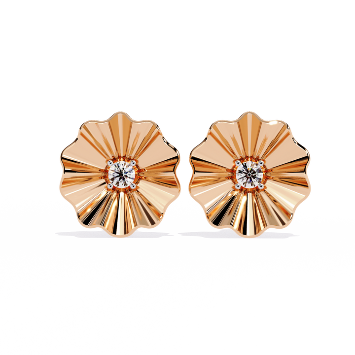 Blooming Lab Grown diamond studs