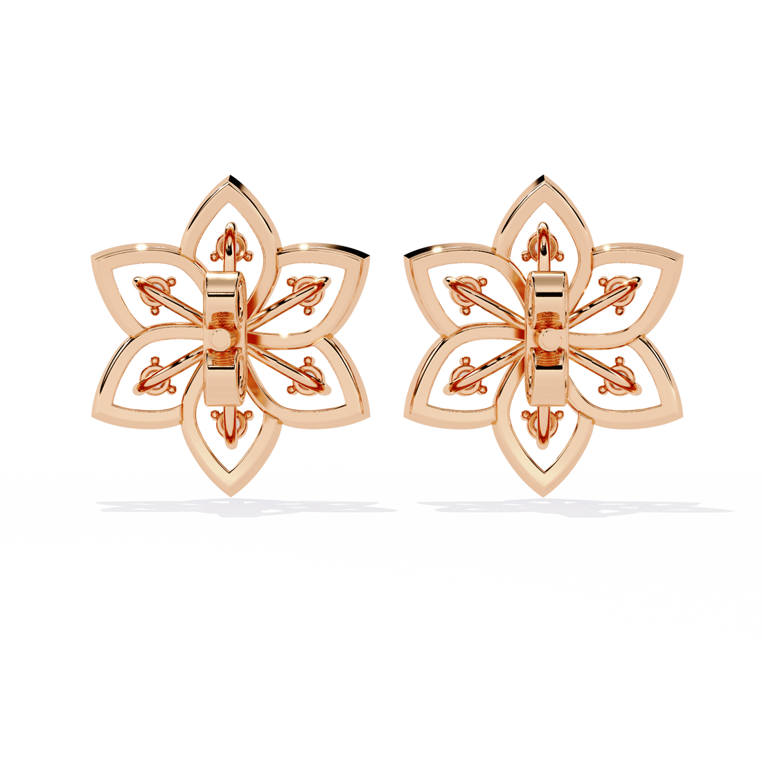 Enchanting Outline Lab Grown Diamond Stud