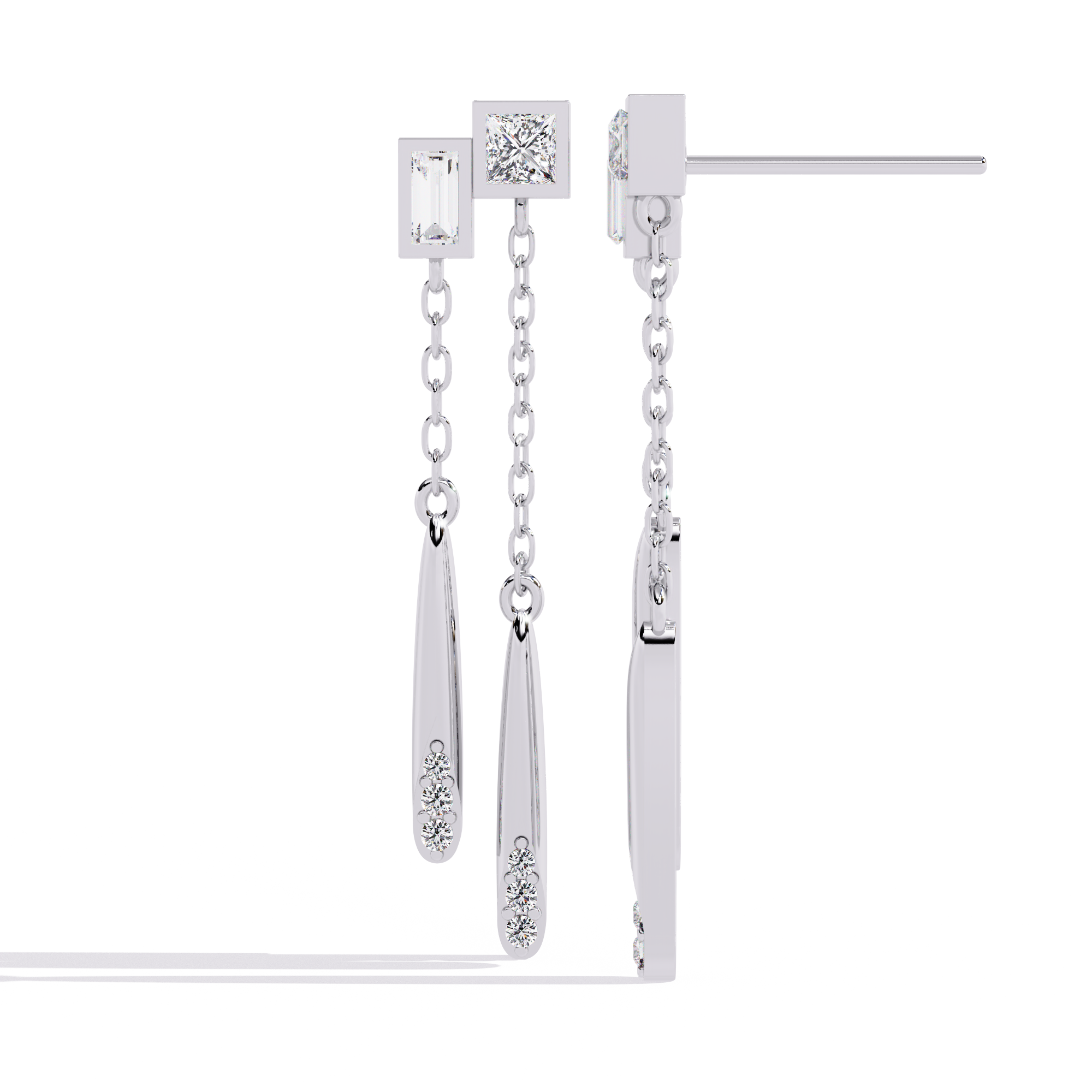 Undefined Elegance Lab Grown Diamond Earrings