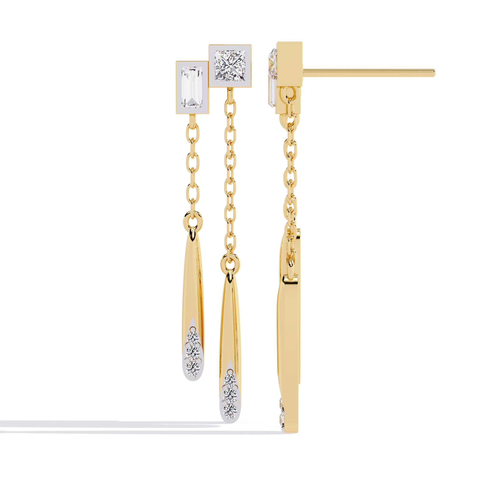 Undefined Elegance Lab Grown Diamond Earrings