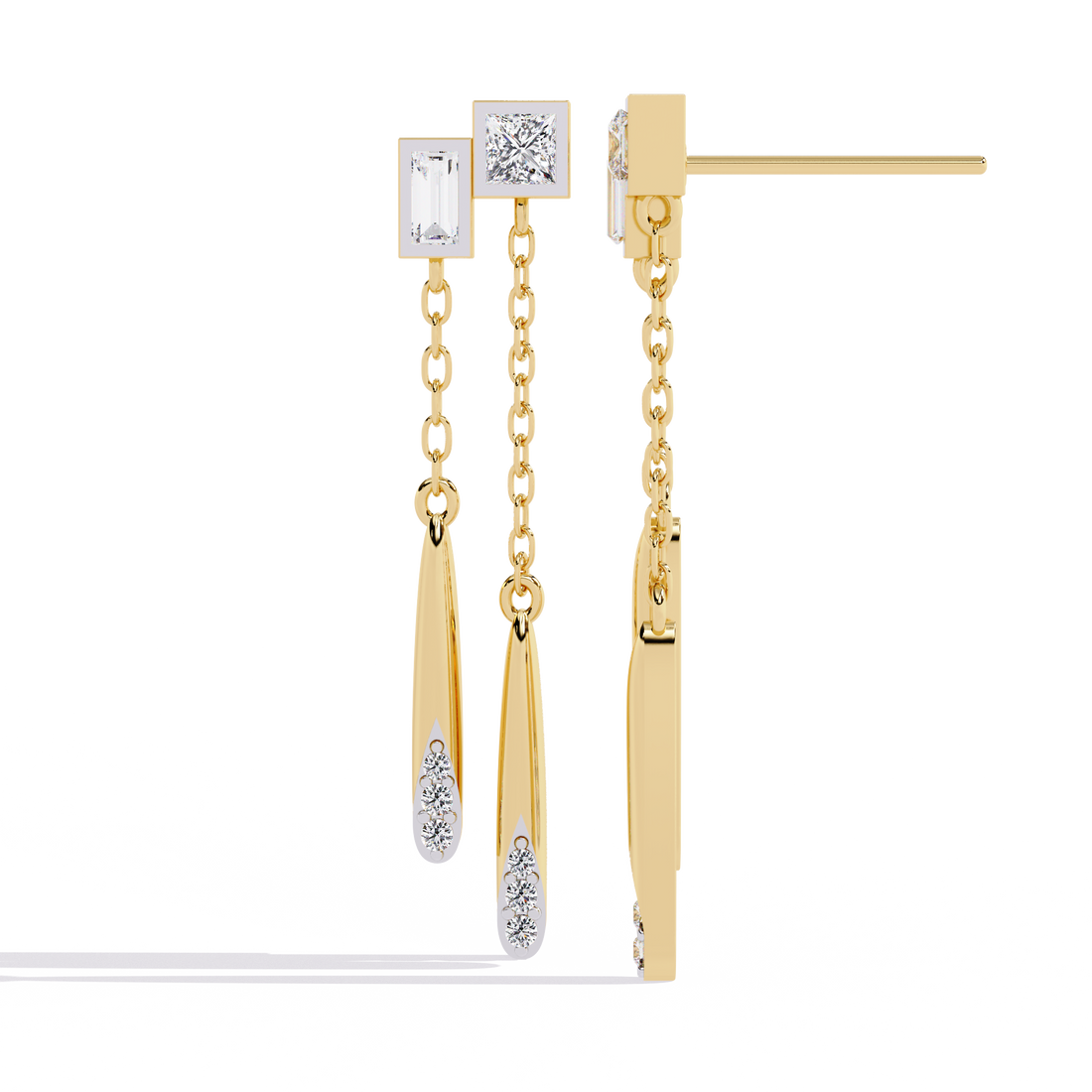 Undefined Elegance Lab Grown Diamond Earrings