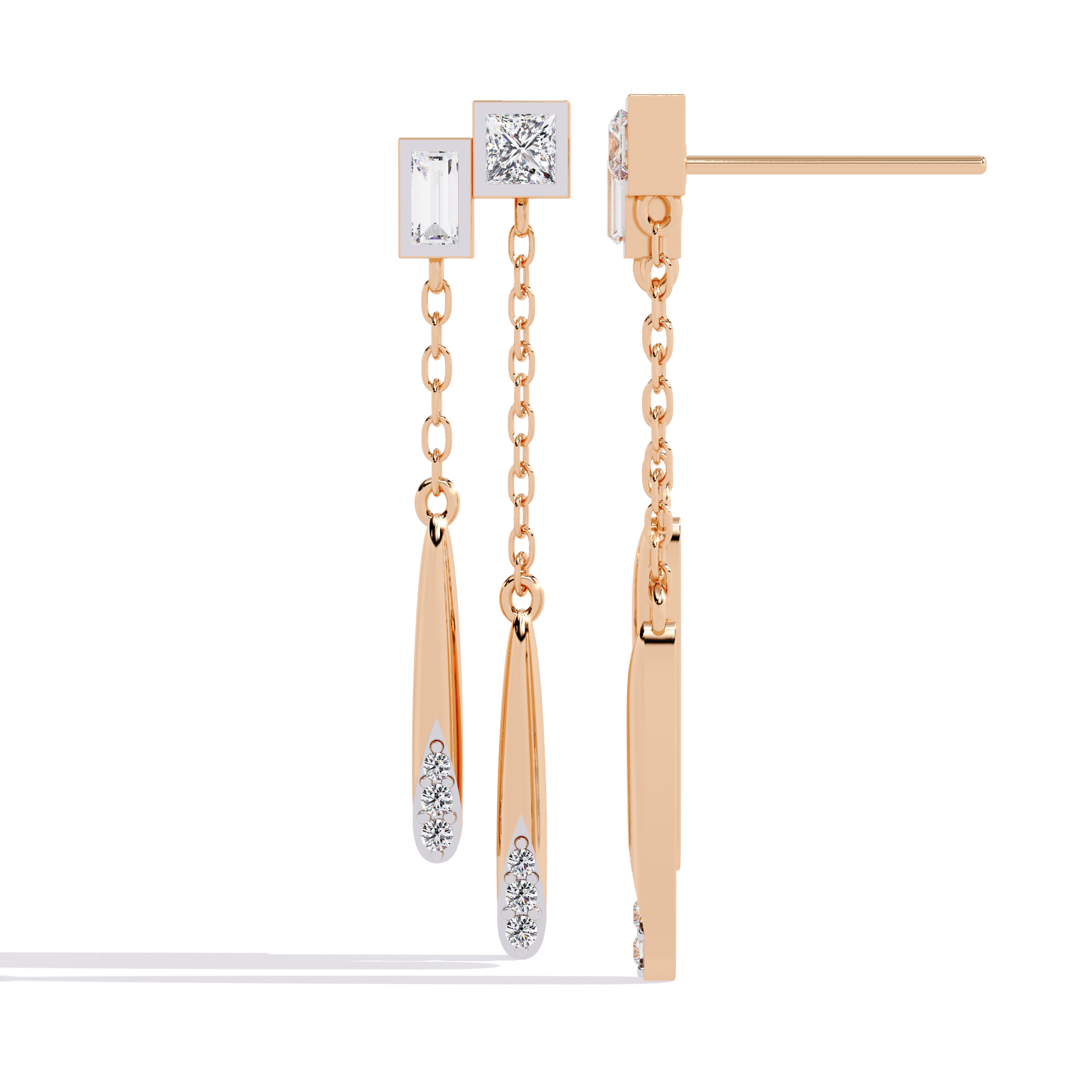 Undefined Elegance Lab Grown Diamond Earrings