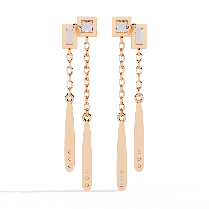 Undefined Elegance Lab Grown Diamond Earrings