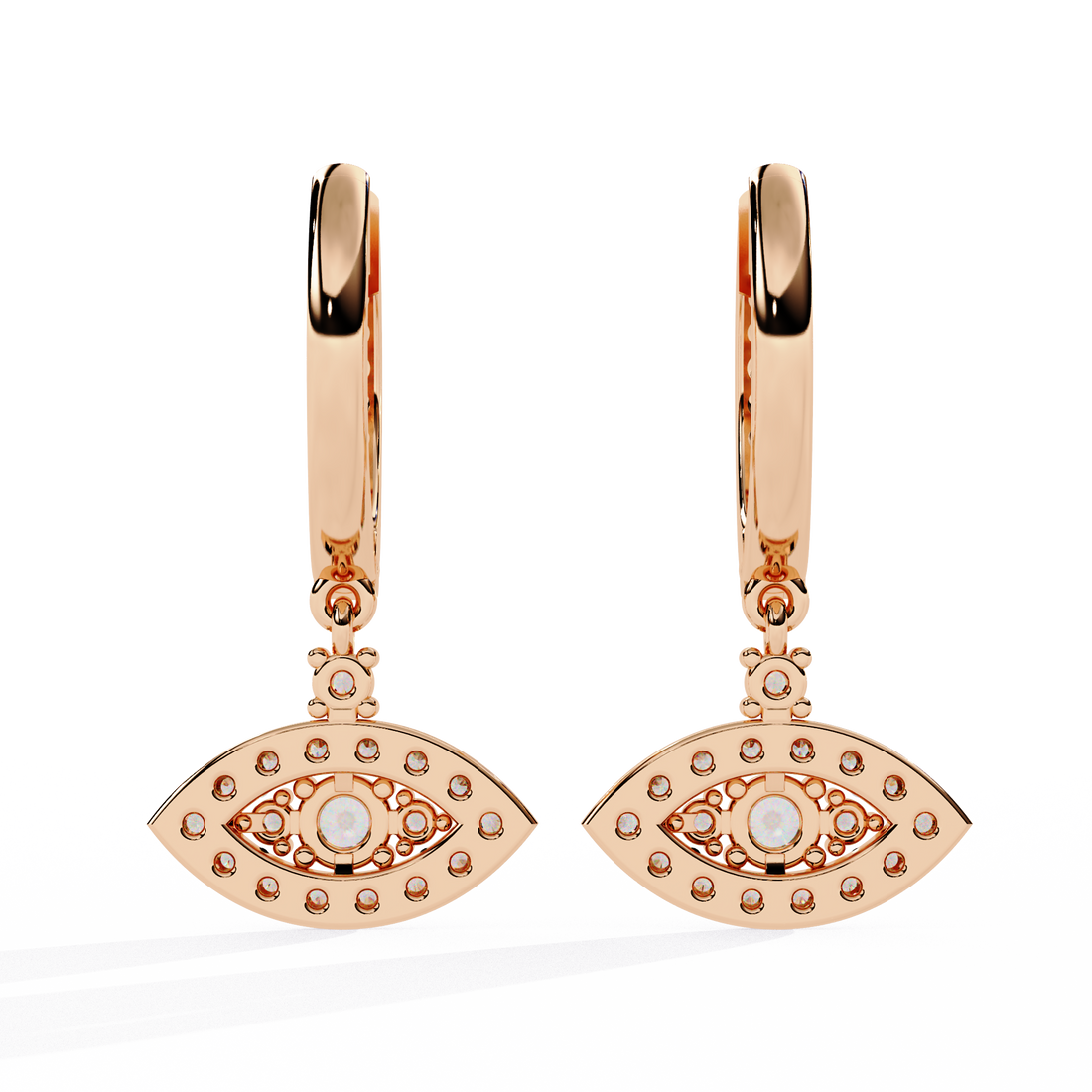 Enticing Crest Lab Grown Diamond Earrings