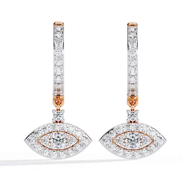 Enticing Crest Lab Grown Diamond Earrings