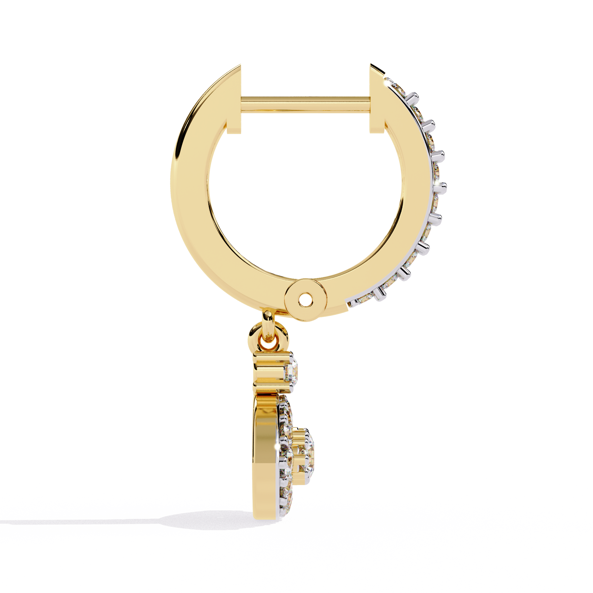 Enticing Crest Lab Grown Diamond Earrings