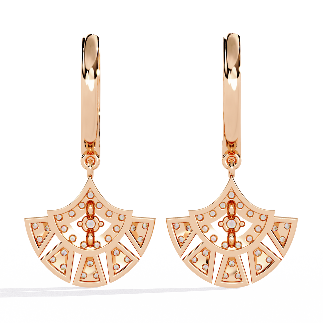 Adorned Diamond Earrings