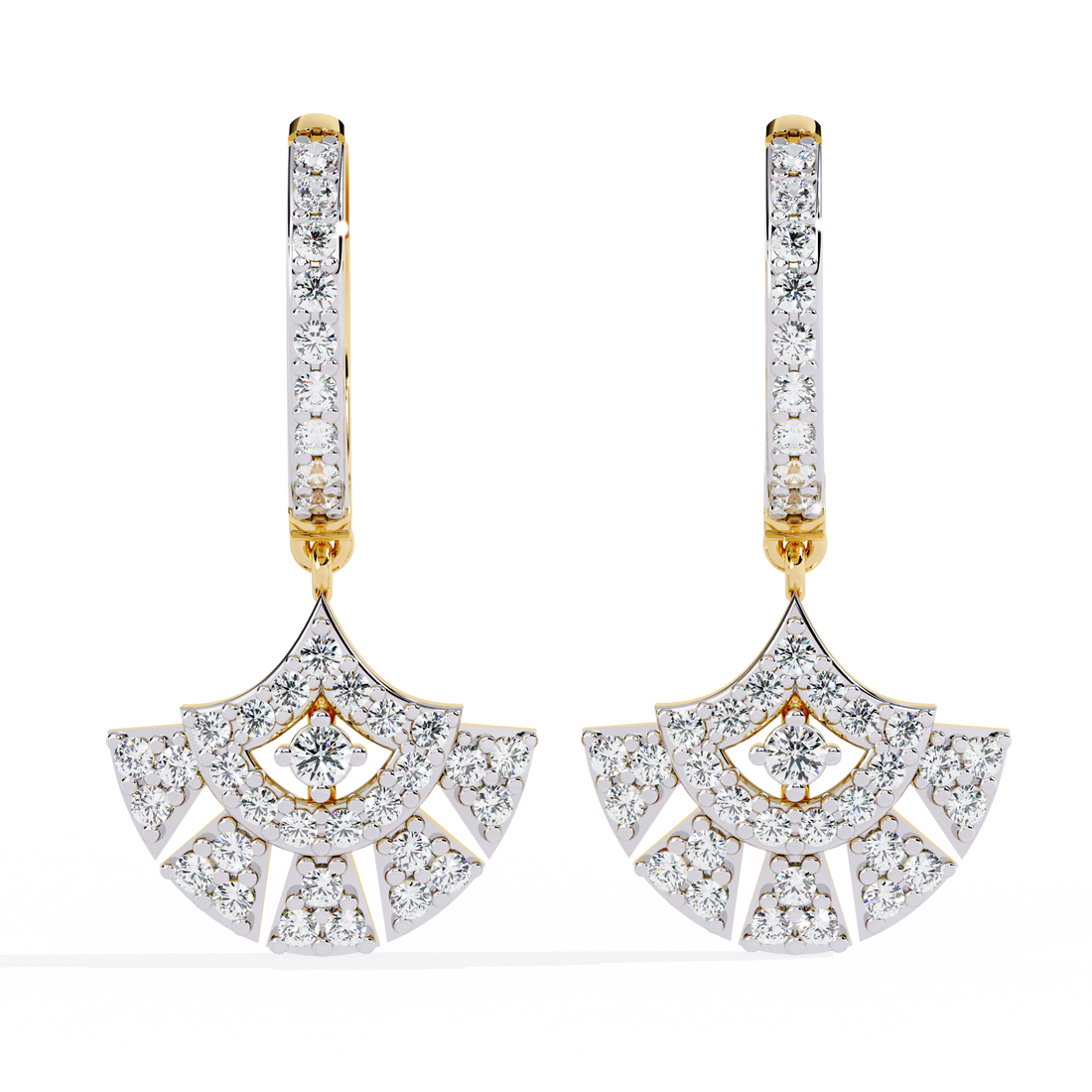 Adorned Diamond Earrings