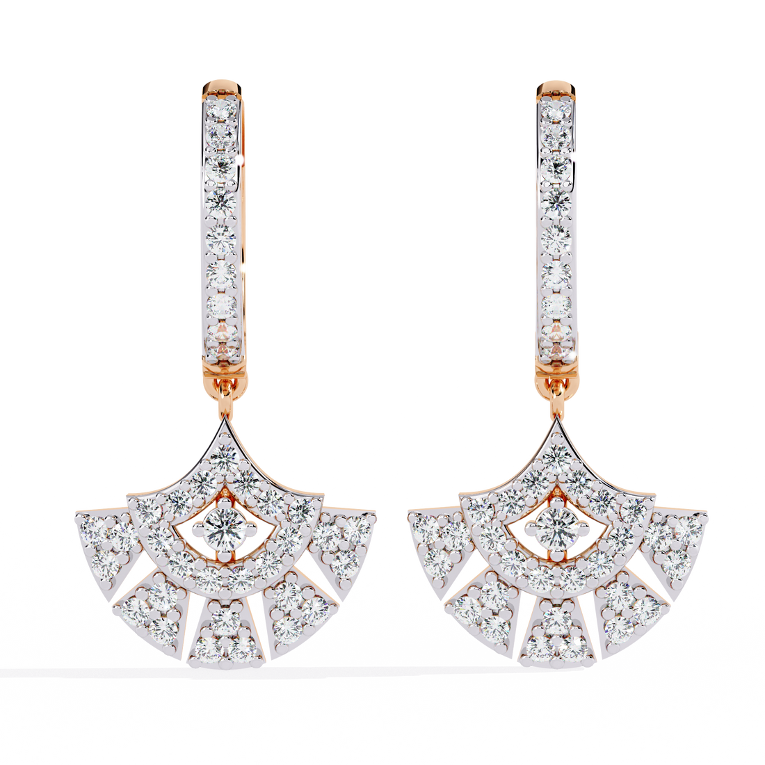 Adorned Diamond Earrings