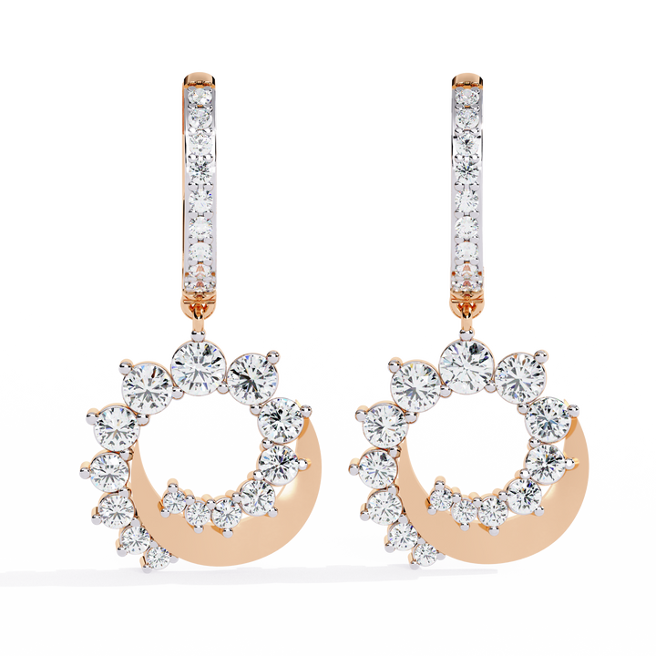Ornamental Beauty Lab Grown Diamond Earrings