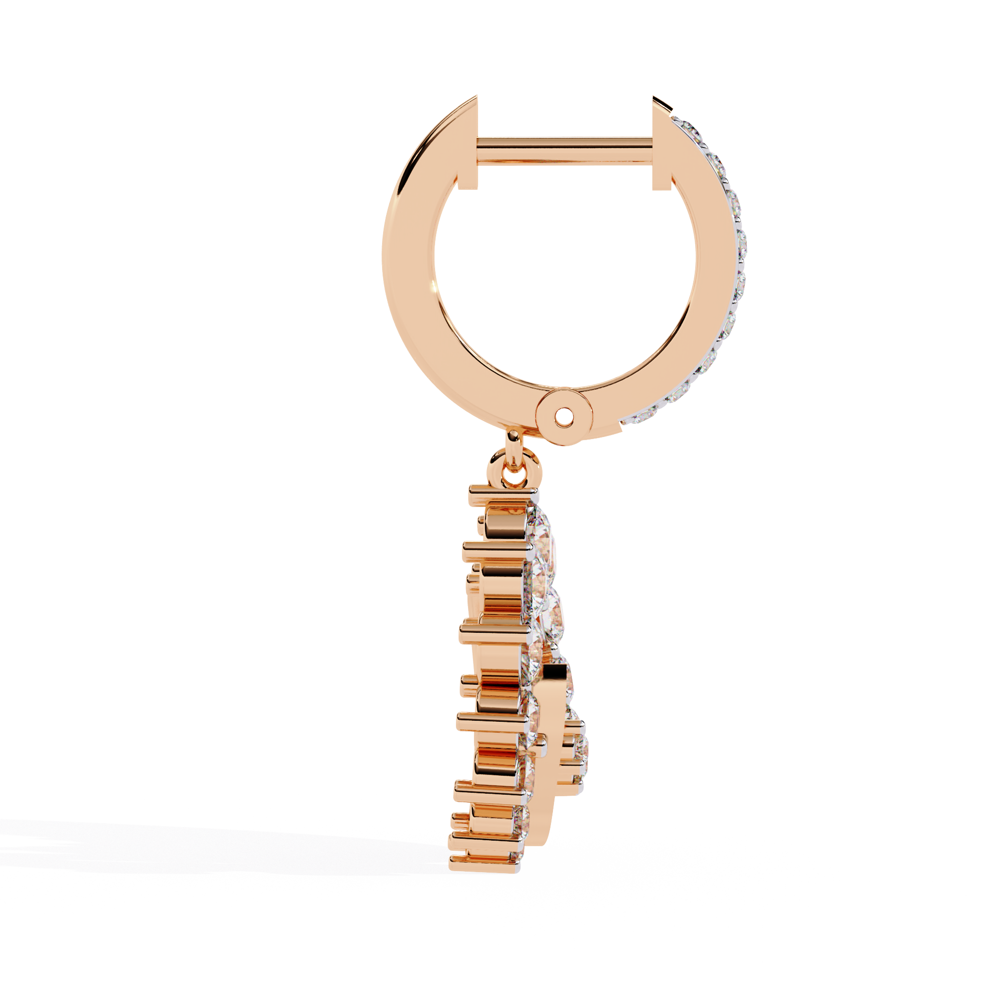 Ornamental Beauty Lab Grown Diamond Earrings