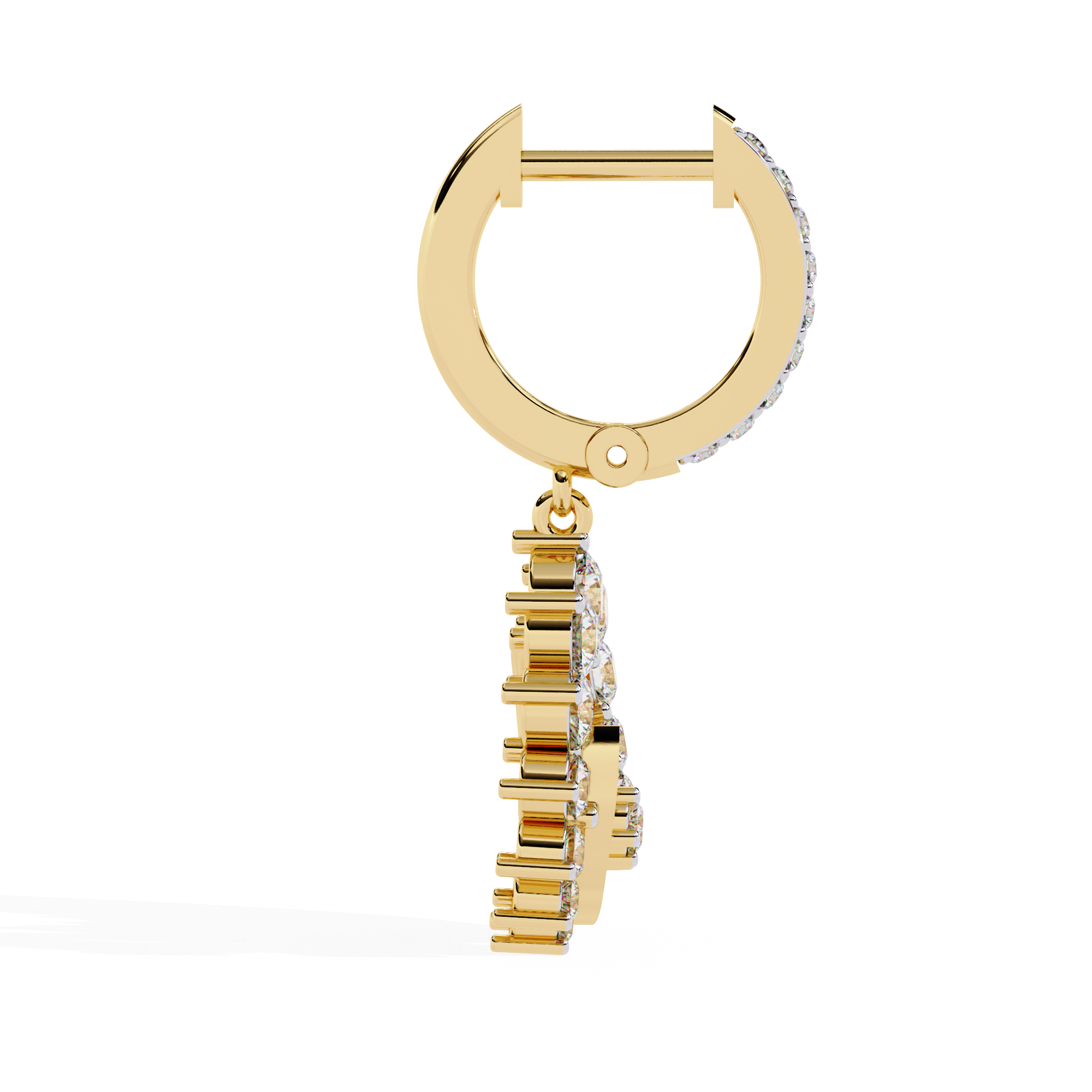 Ornamental Beauty Lab Grown Diamond Earrings