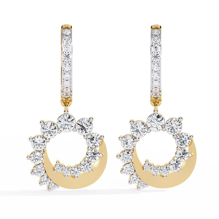 Ornamental Beauty Lab Grown Diamond Earrings