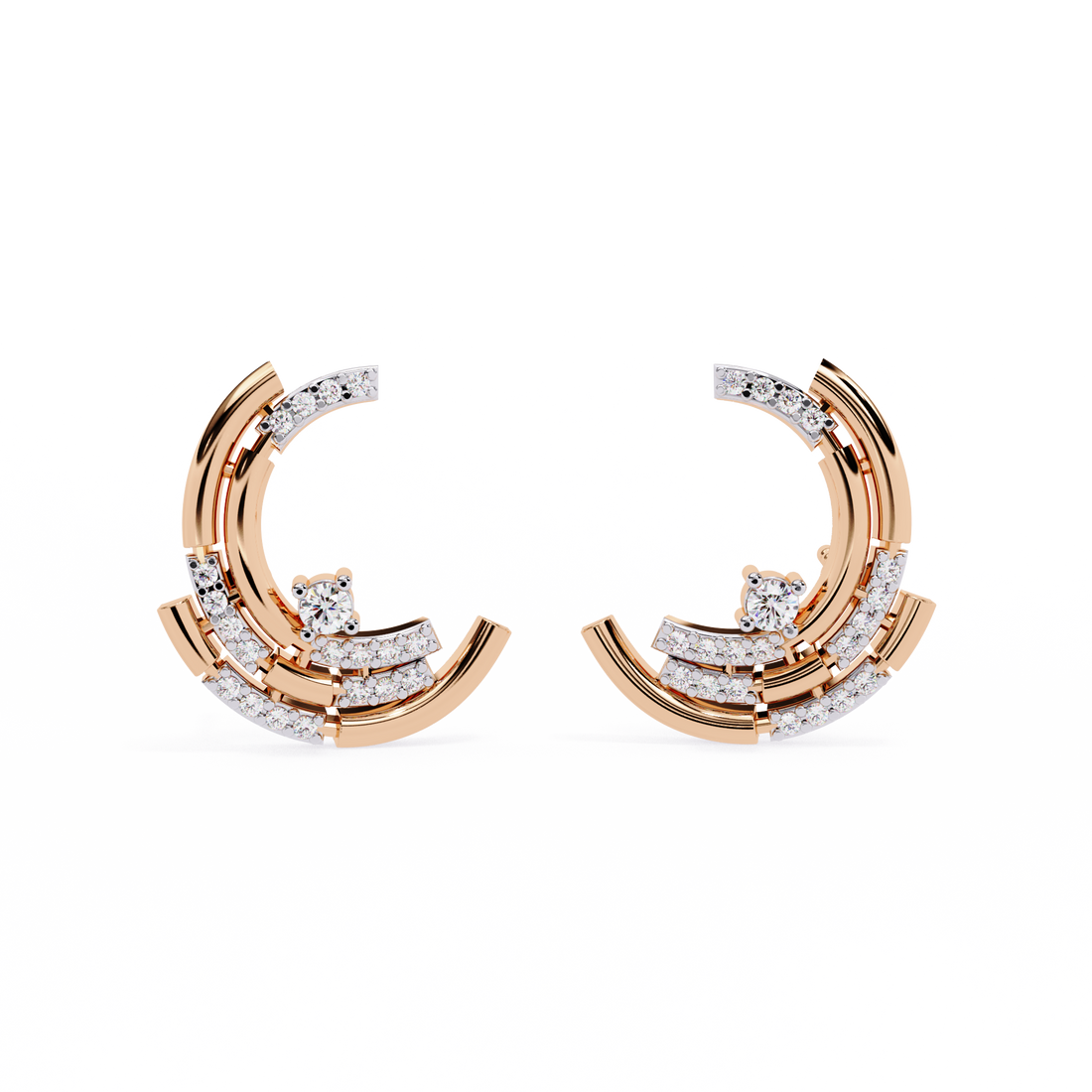 Snazzy Madame Lab Grown Diamond Earrings