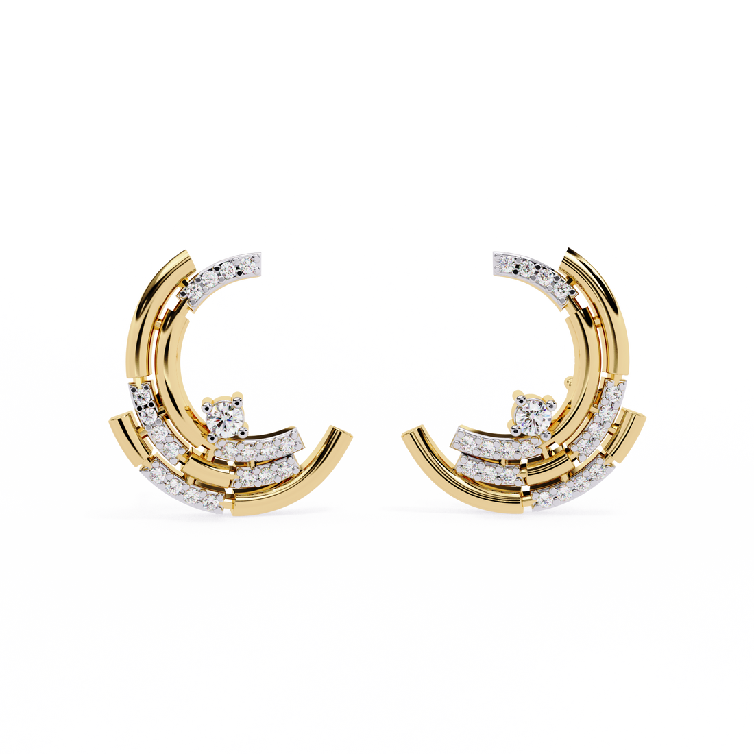 Snazzy Madame Lab Grown Diamond Earrings