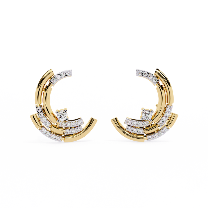 Snazzy Madame Lab Grown Diamond Earrings