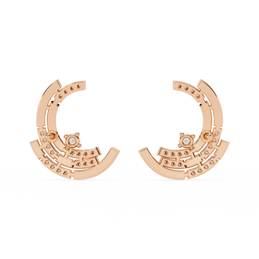 Snazzy Madame Lab Grown Diamond Earrings