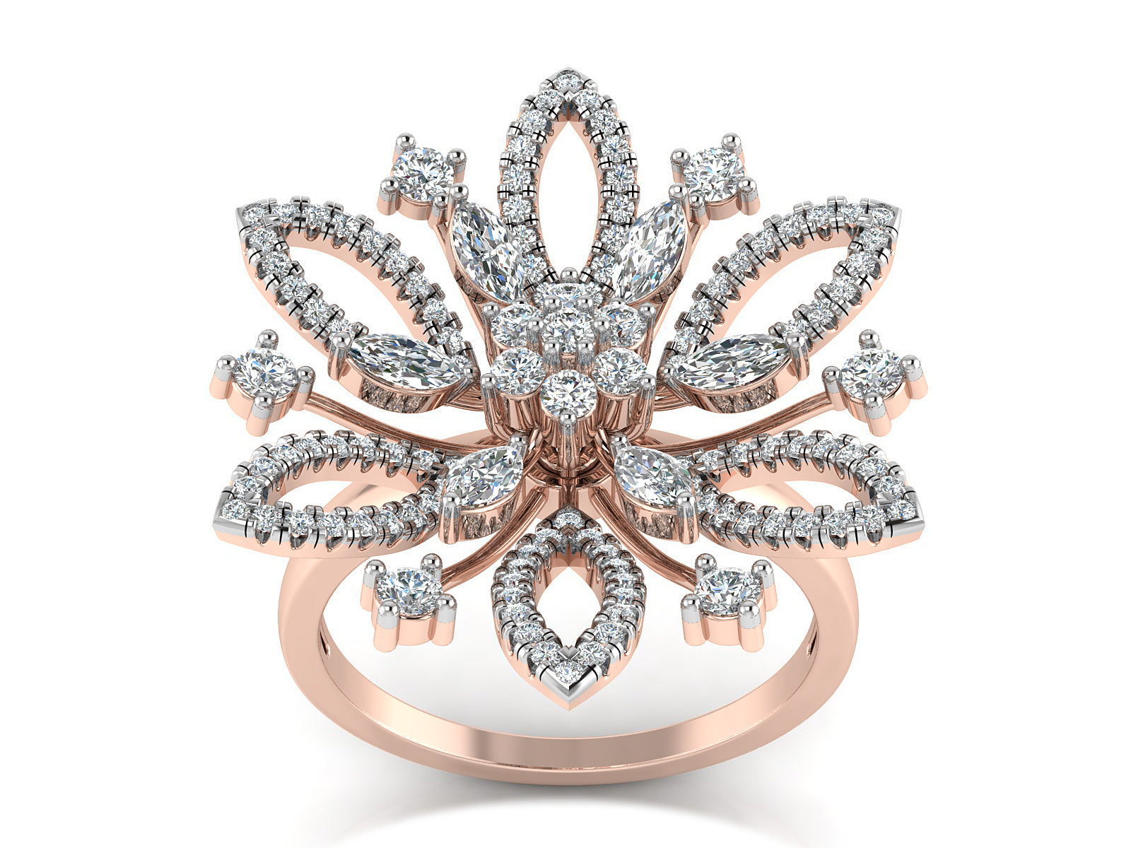 Divine Aura Diamond Ring