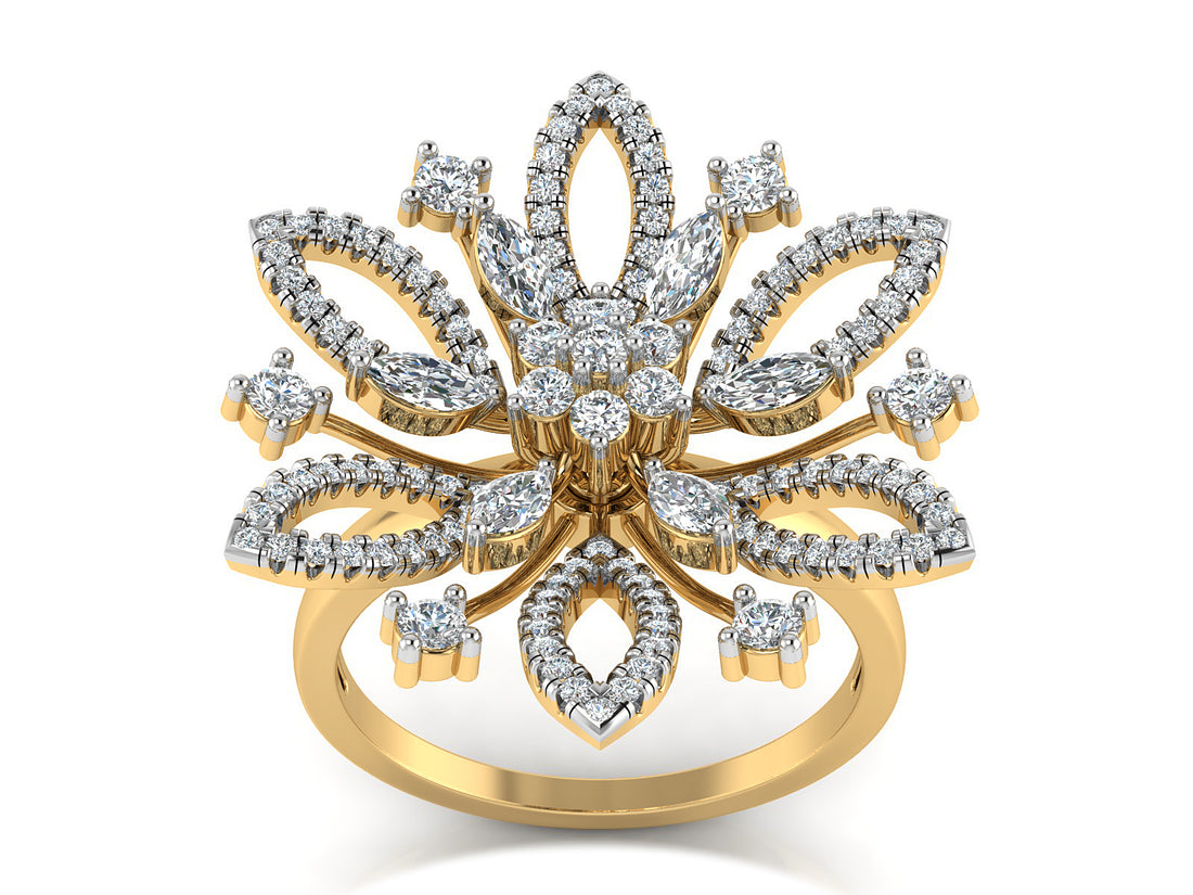 Divine Aura Diamond Ring