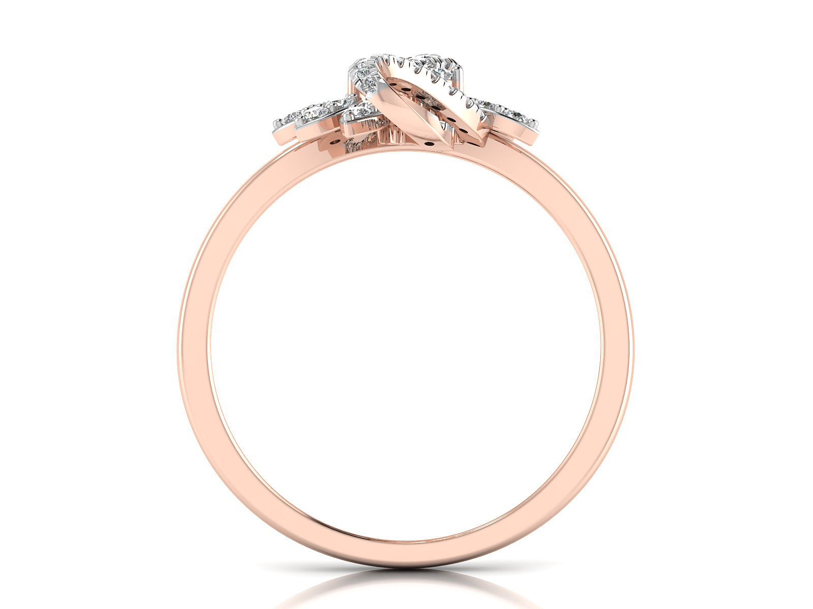 Rose Glow Diamond Ring