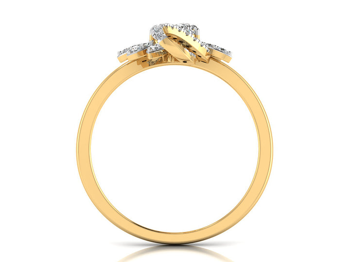 Rose Glow Diamond Ring