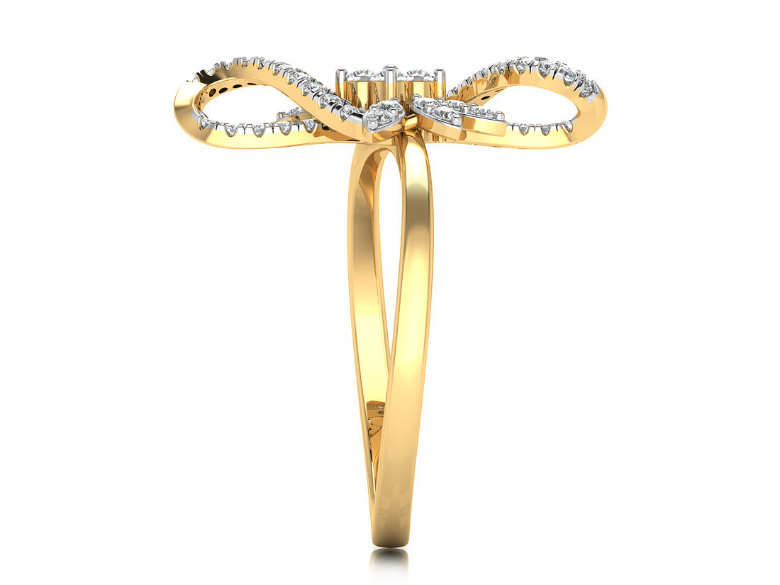 Rose Glow Diamond Ring