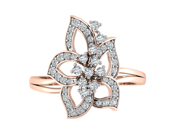 Captivating Petals Diamond Ring