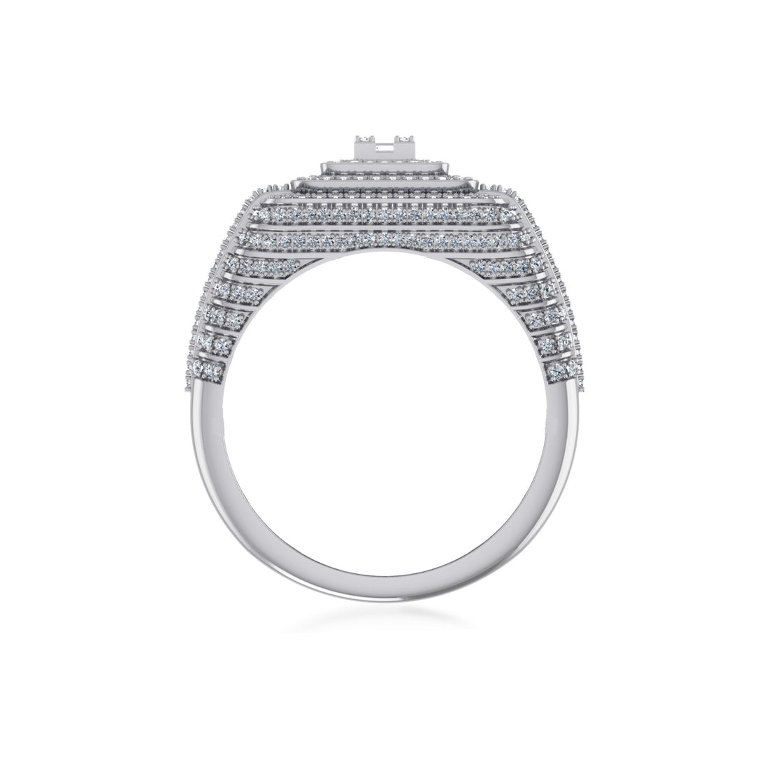 Edgy Embrace Diamond Ring 9