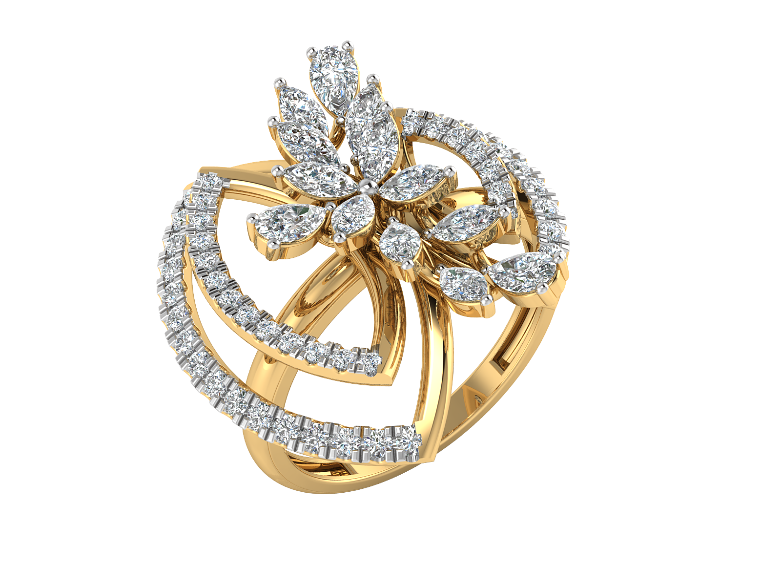 Elegant Focus Diamond Ring