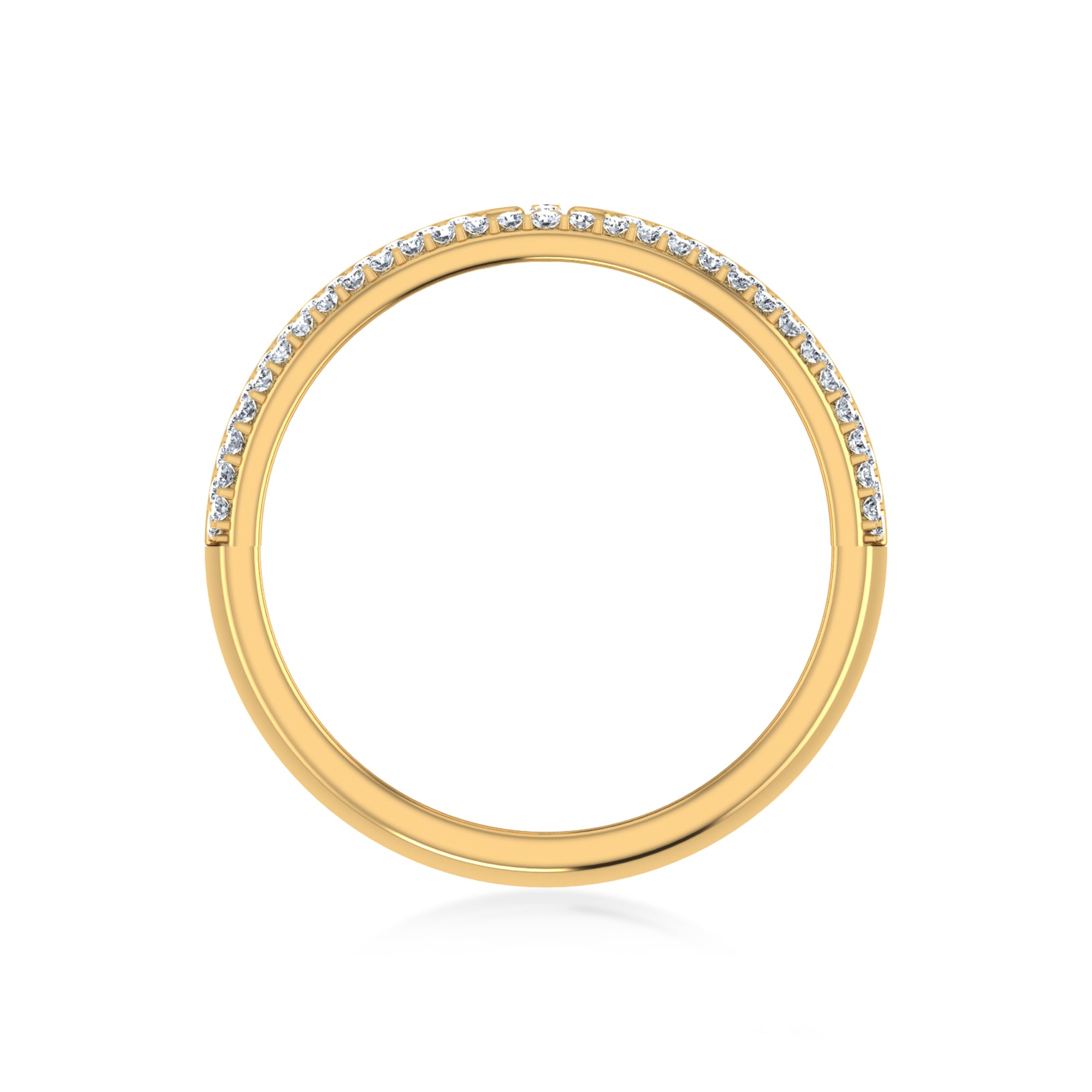 Elegant Lab Grown Diamond Band Design Ring 3