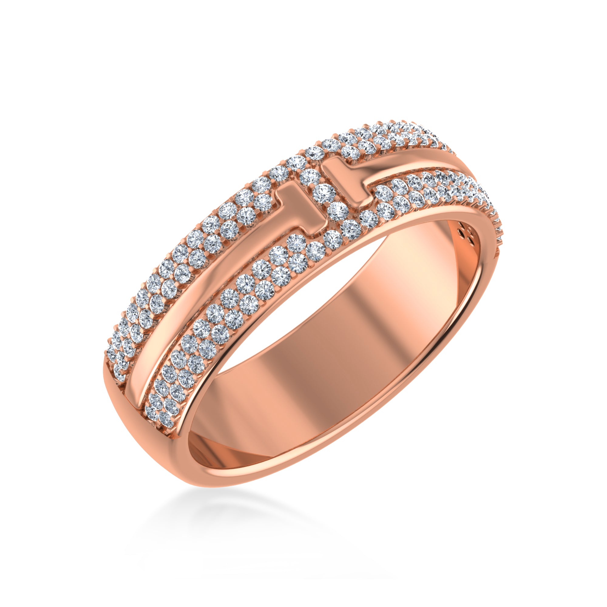 Elegant Lab Grown Diamond Band Design Ring 5