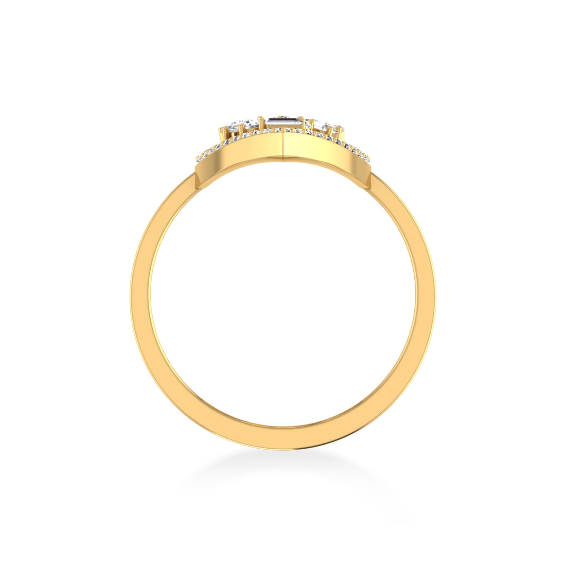 Elegant Marquise Halo Lab-Grown Diamond Ring3