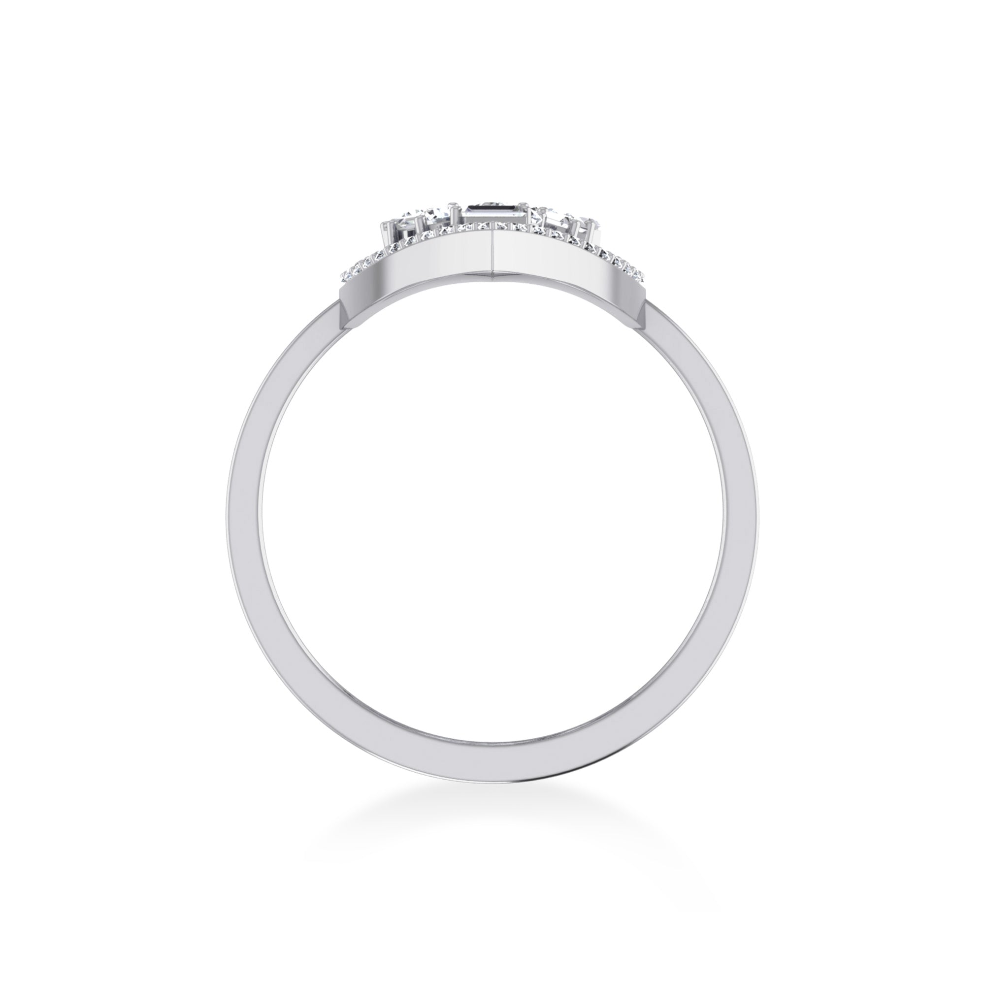 Elegant Marquise Halo Lab-Grown Diamond Ring9