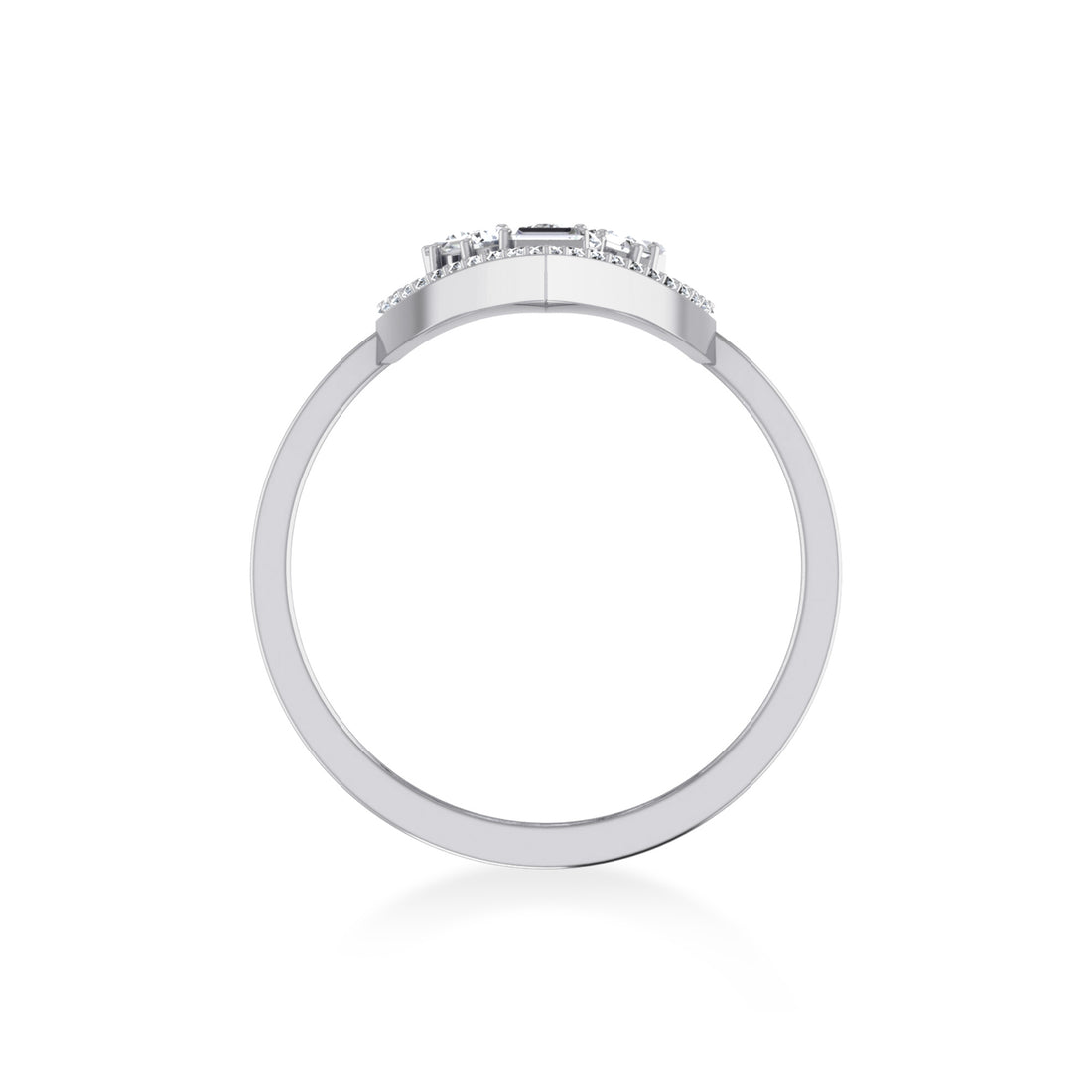 Elegant Marquise Halo Lab-Grown Diamond Ring9