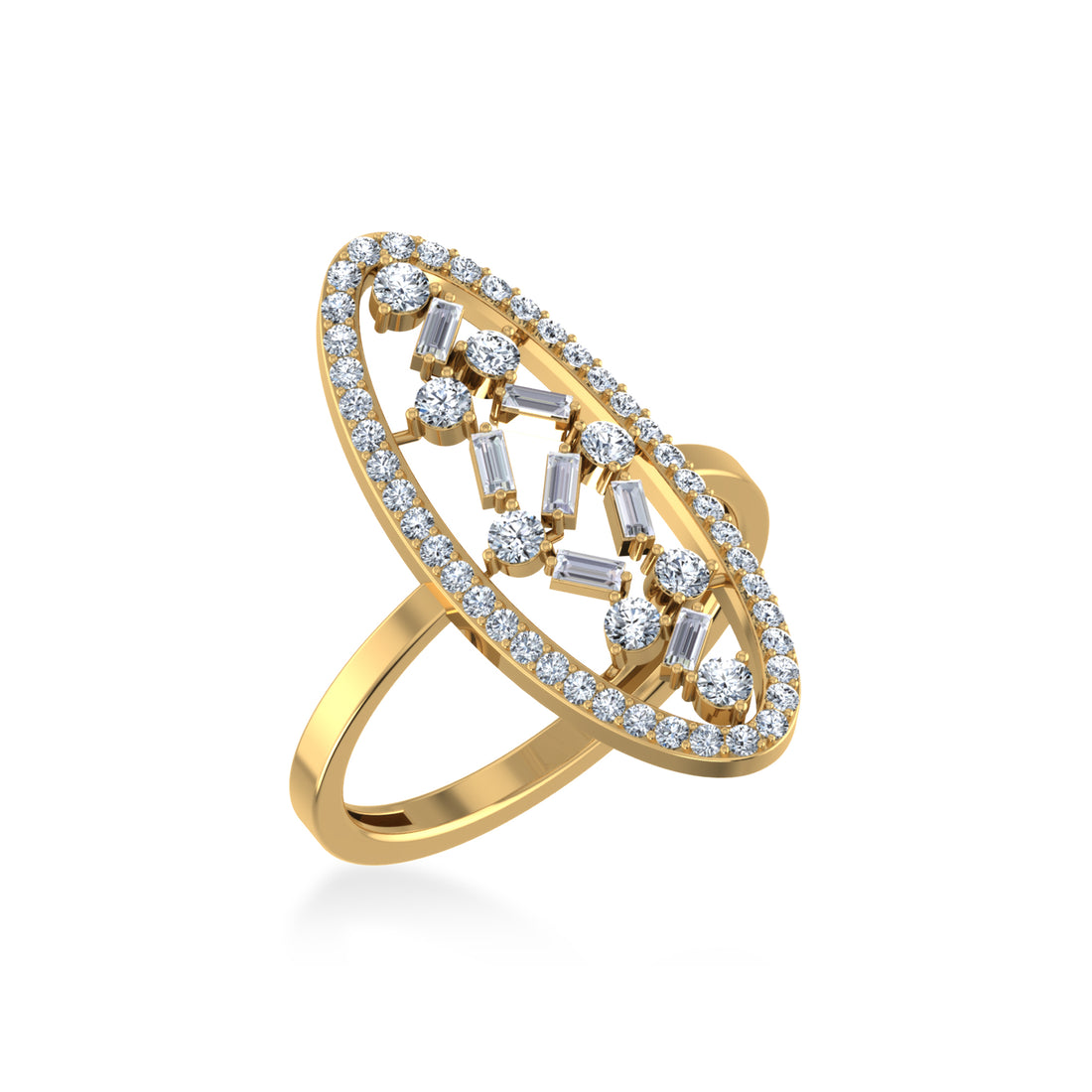 Elongated Marquise Lab-Grown Diamond Ring2