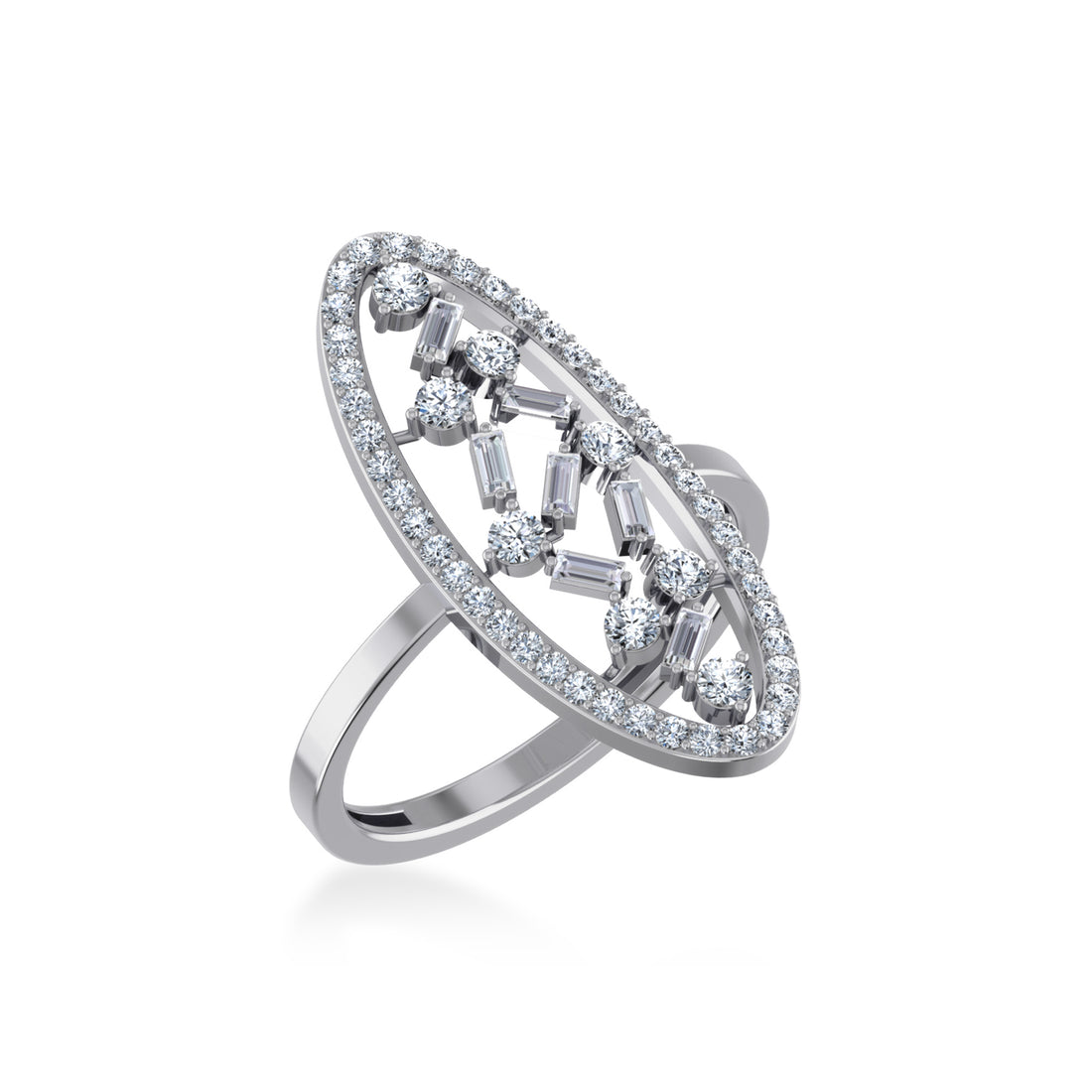 Elongated Marquise Lab-Grown Diamond Ring8