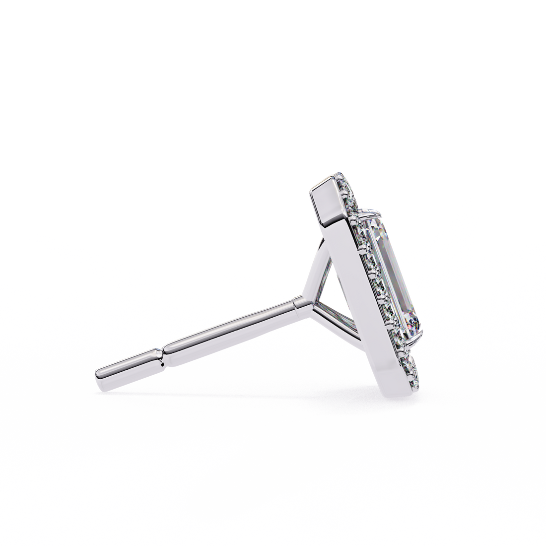 Emerald Lab Grown Diamond Studs21