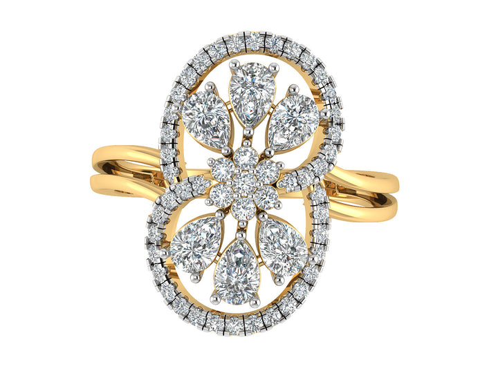 Enchanted Flora Diamond Ring