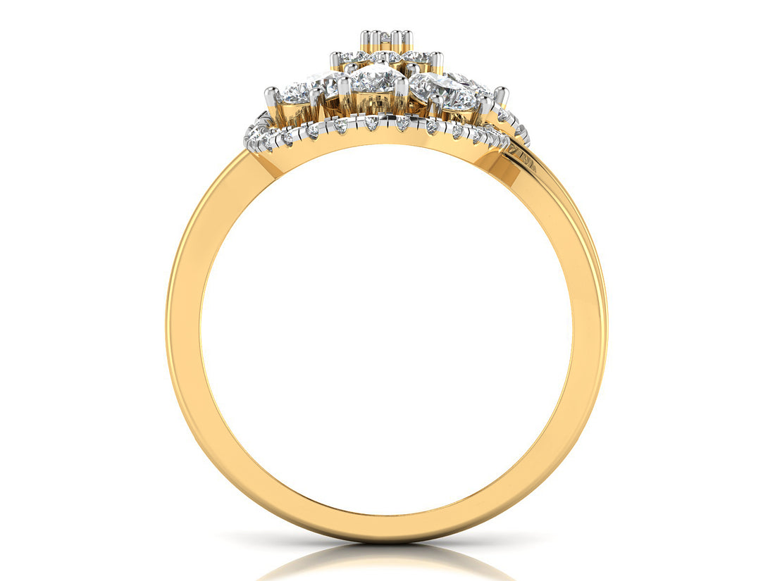 Enchanted Flora Diamond Ring 8