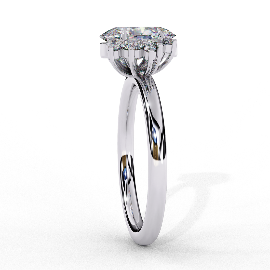 Enchanting Design Diamond Ring 11